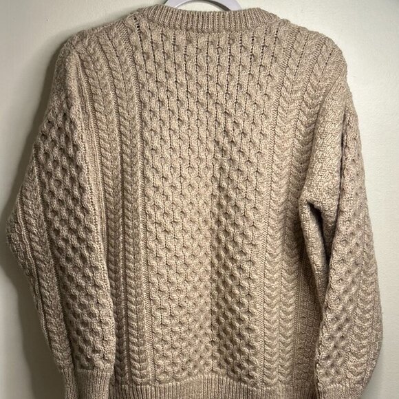 Aran Crafts 100% Wool Sweater Size XL - Picture 3 of 5